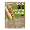 Bagheta clasica frantuzeasca organica, fara gluten, fara lactoza si fara ulei de palmier.