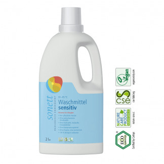 Eco Detergent Pentru Rufe Albe si Colorate Sensitiv Sonett 2 l