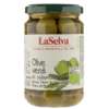 Masline Verzi Bio cu Samburi in Saramura La Selva 310 g