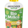 Iaurt cu Fructe Bio cu Mar si Banane Milkis Andechser Natur 100 g