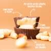 Praline Bio cu Unt de Arahide si Caramel Sarat Vegane Naughty Nuts 3 x 13 g