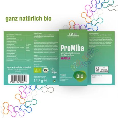 Probiotic Capsule Promiba GSE 60 buc 12,3 g