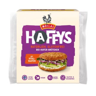 Chifle din Ovaz Bio cu mix de Seminte Fara Gluten Toasties Moin 4 x 80 g 320 g