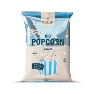 Floricele de Porumb Bio Sarate pentru Cuptor cu Microunde Heimatgut 90 g