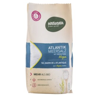 Sare de Mare Fina cu Alge Naturata 500 g