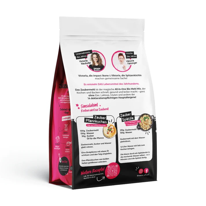 Faina Magica Bio Fara Gluten Veatzz 750 g-1 Faina Magica Bio Fara Gluten Veatzz 750 g
