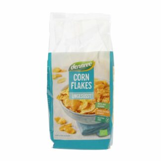 Fulgi de Porumb Bio Neindulciti Fara Gluten Dennree 250 g