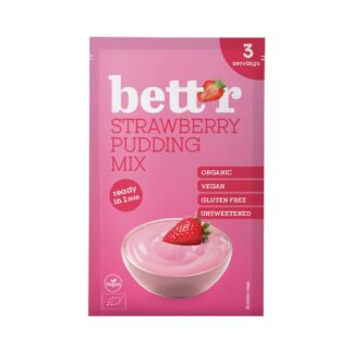 Budinca Bio Pudra cu Capsuni Bettr 30 g