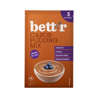 Budinca Bio Pudra cu Carob Bettr 30 g