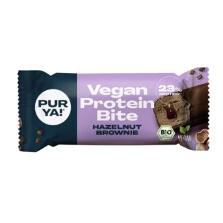 Baton Proteic Bio Hazelnut Brownie Purya 45 g