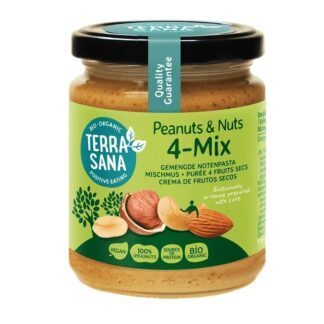 Unt de Arahide si Nuci Bio Mix Terrasana 250 g
